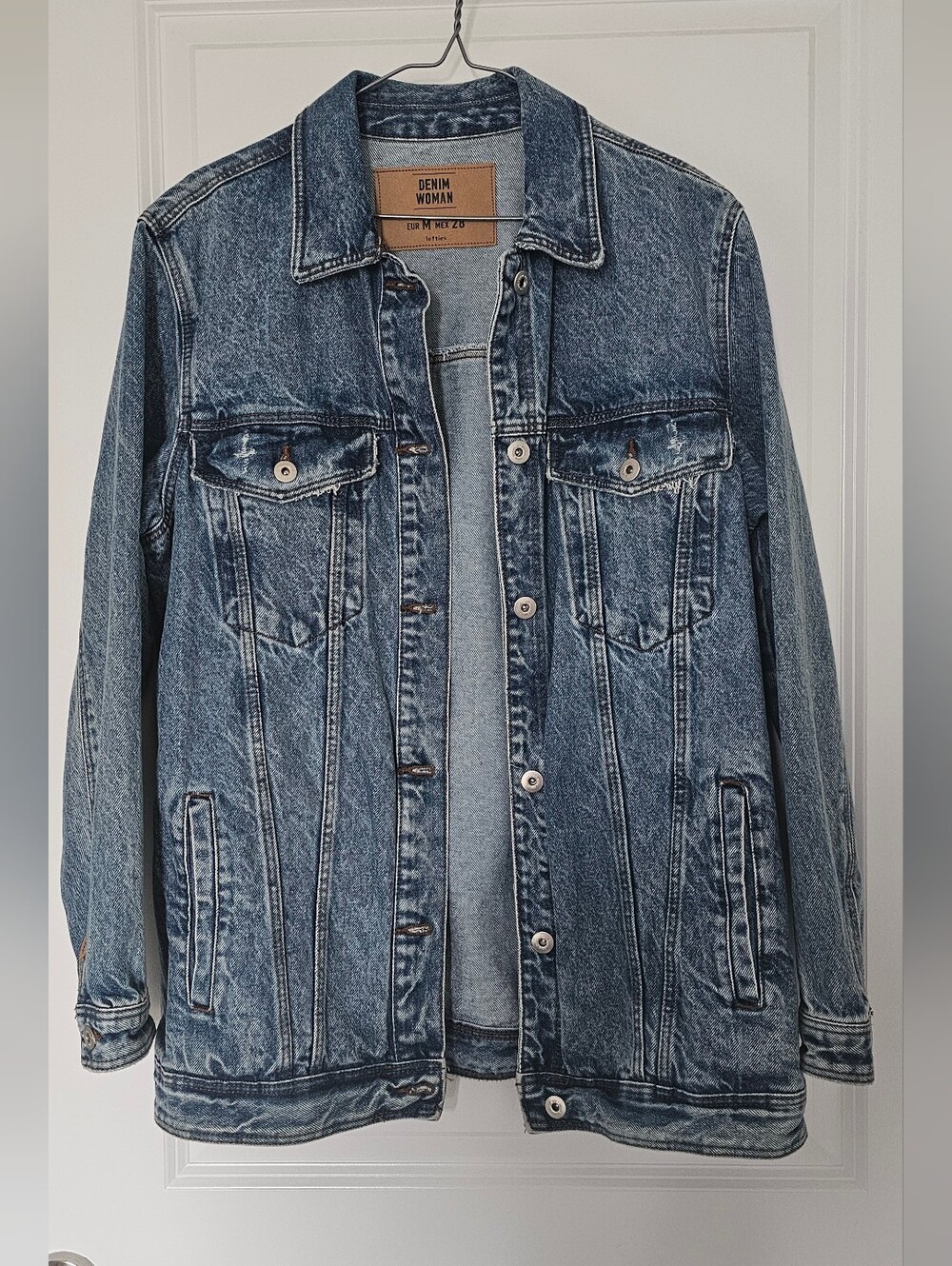 Oversized Blue Denim Jacket